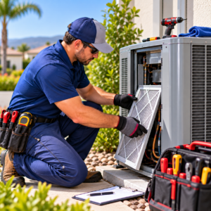 Residential HVAC maintenance