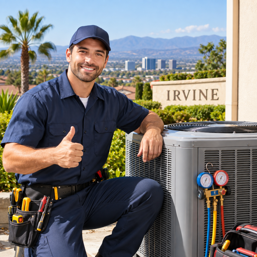 Irvine residential HVAC directory position 1 advertising product image