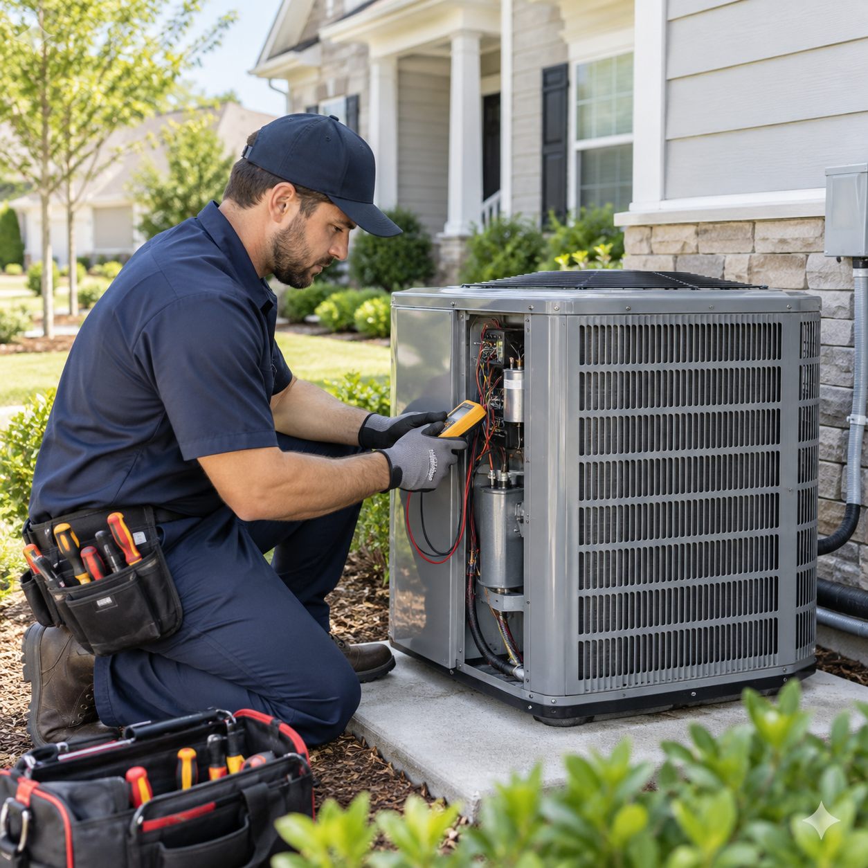 Maintenance Records residential HVAC service in Irvine