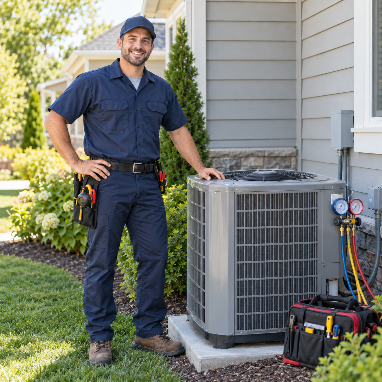 Tune-Up Follow-Up residential HVAC service in Irvine